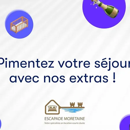 Escapade Moretaine - Escale Sur La Route Du Chasselas 3* Thomery